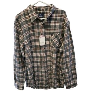 THE ORIGINAL BEN SHERMAN LONG SLEEVE BUTTON UP SHIRT 2XL